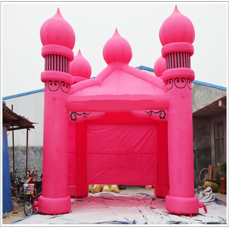 南桥镇粉色帐篷